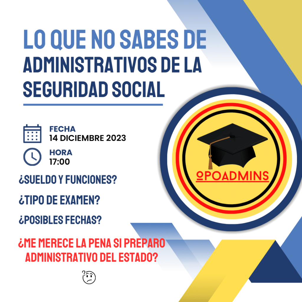 Webinar administrativo de la seguridad social