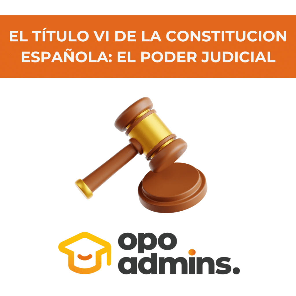 el título vi de la constitucion española el poder judicial.