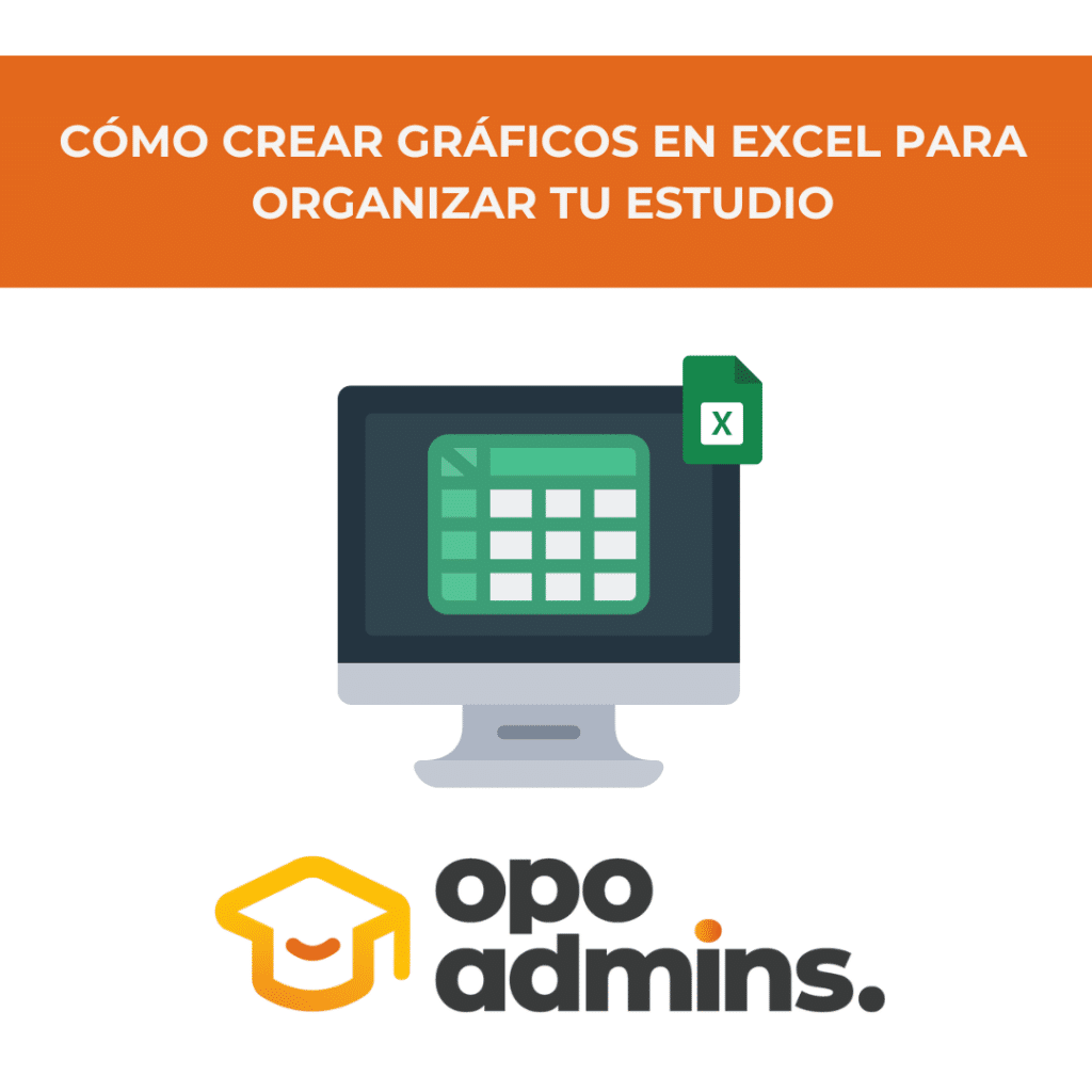 Cómo crear gráficos en Excel para organizar tu estudio