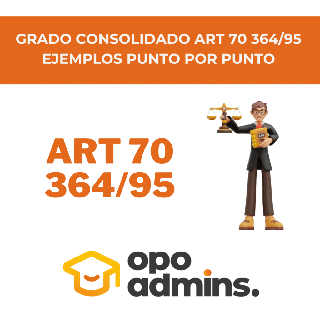 Grado Consolidado art 70 364/95